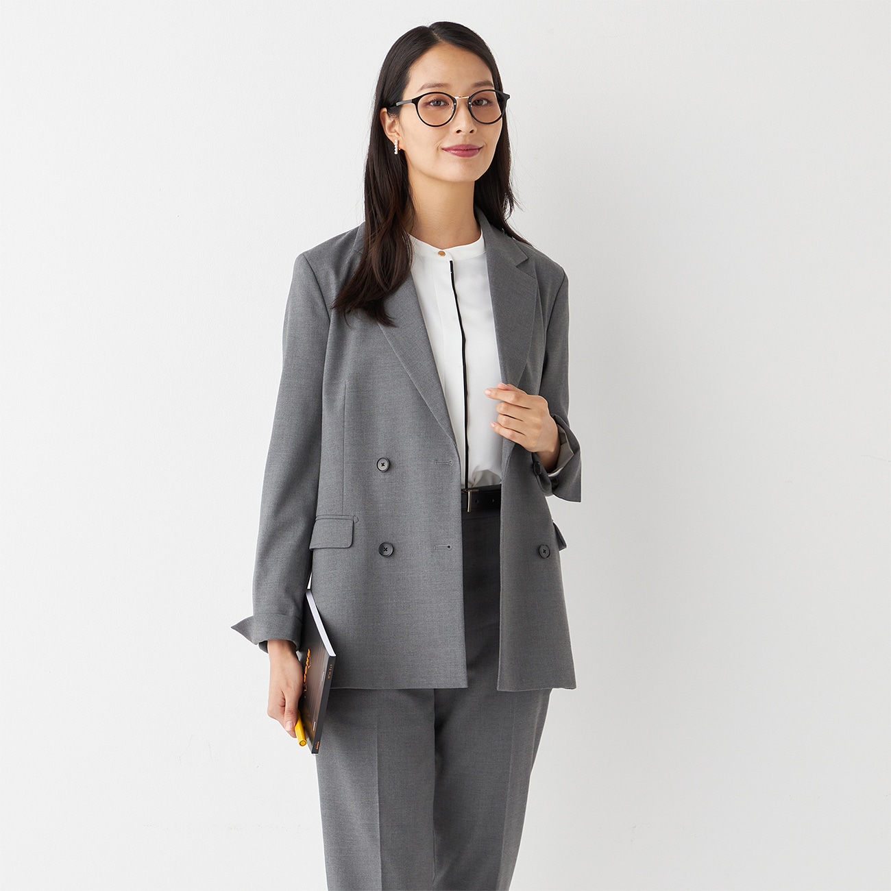 THE THIRD SUITS ダブルジャケット 無地|O42_25AR22M2 - ORIHICA 公式通販