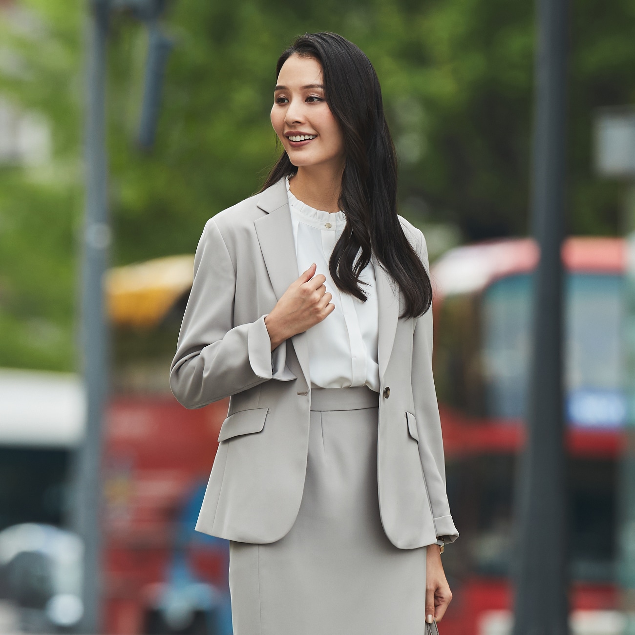 THE THIRD SUITS ノッチジャケット ダブルクロス|O42_G251H544