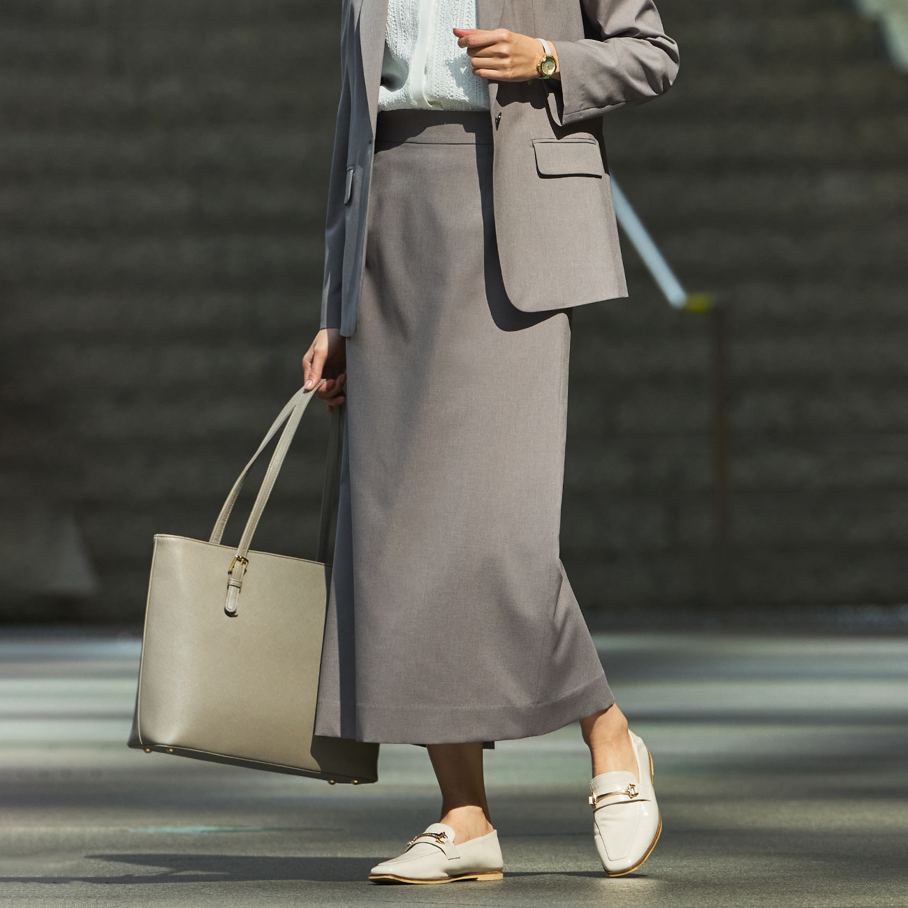 THE THIRD SUITS ロングタイトスカート|O43_G251H652 - ORIHICA 公式通販