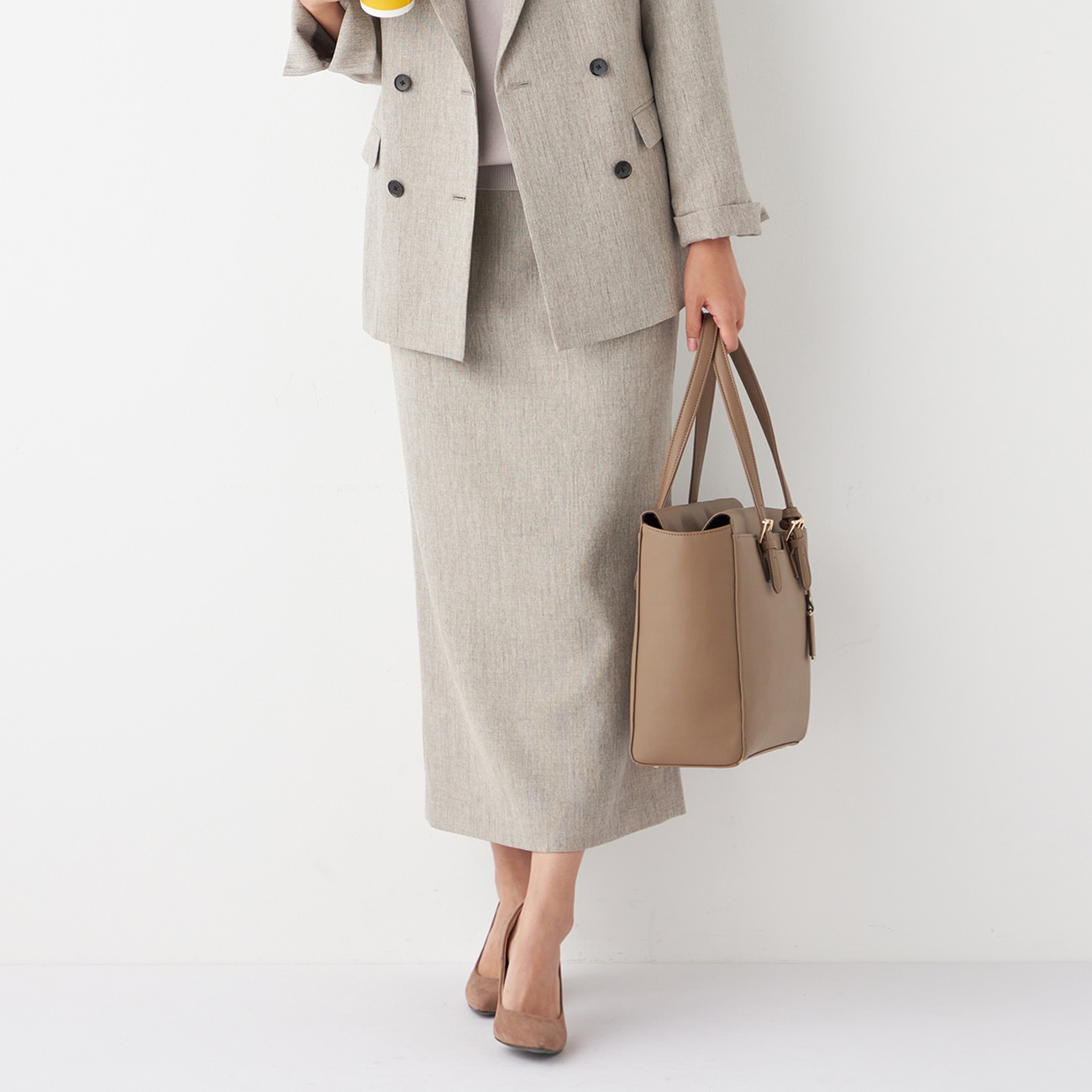 【現行・新品同様】オリヒカ THE 3rd SUITS シャークスキン セット THE THIRD SUITS ダブルジャケット シャークスキン|O42_GSJK2514