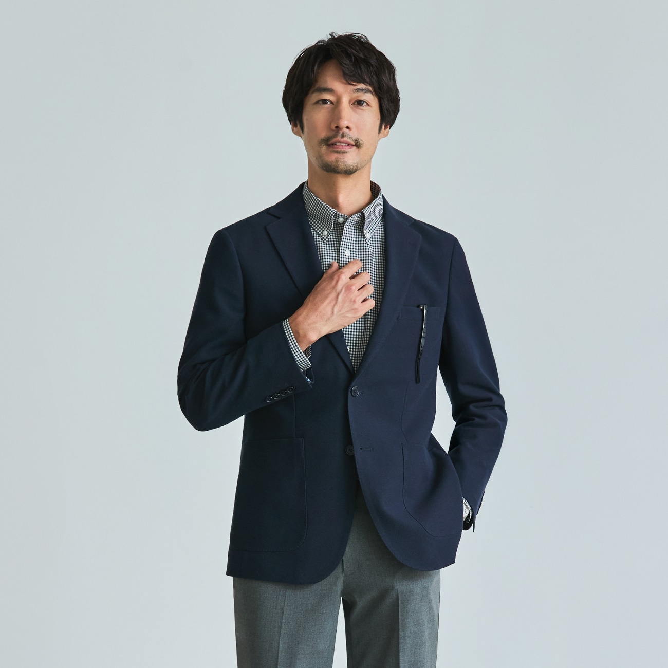 現金手渡しのみ50%オフ！！ORIHICA 紺ジャケット Amazon.co.jp: 25S 99SETUP紺千鳥_5NR5S32紺SS : ファッション
