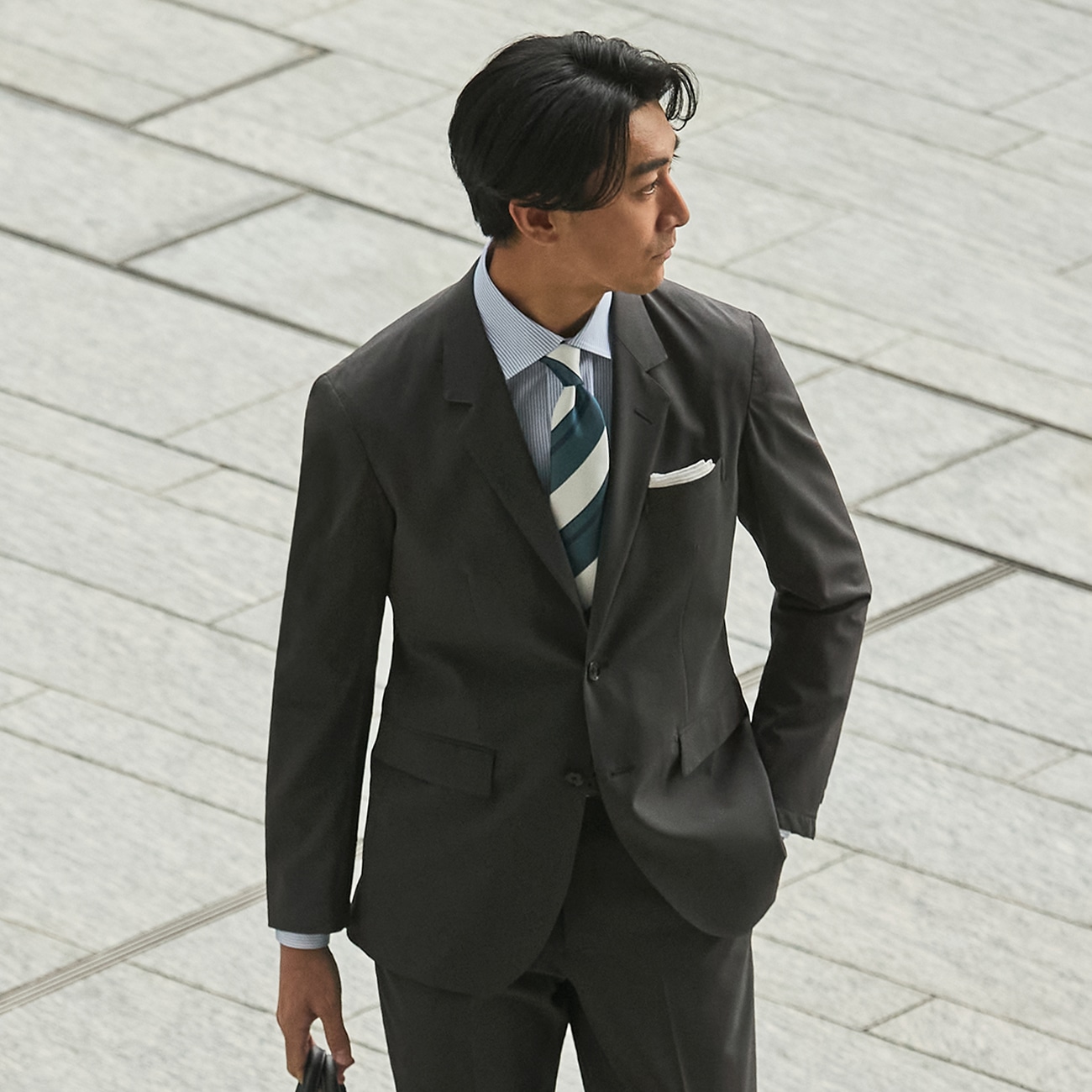THE THIRD SUITS ジャケット 撥水無地|O45_5HM6R14 - ORIHICA 公式通販