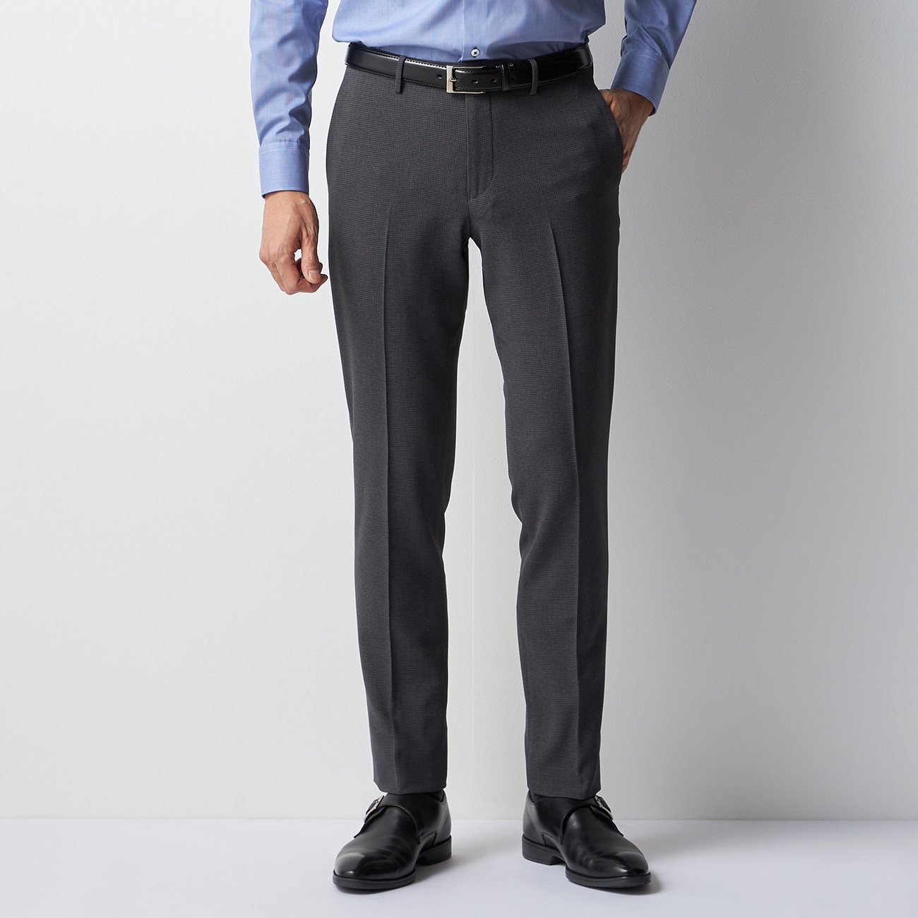 スマート ビズ パンツ（NON-IRON COOL PANTS） 単品 高通気 裾上げ済み