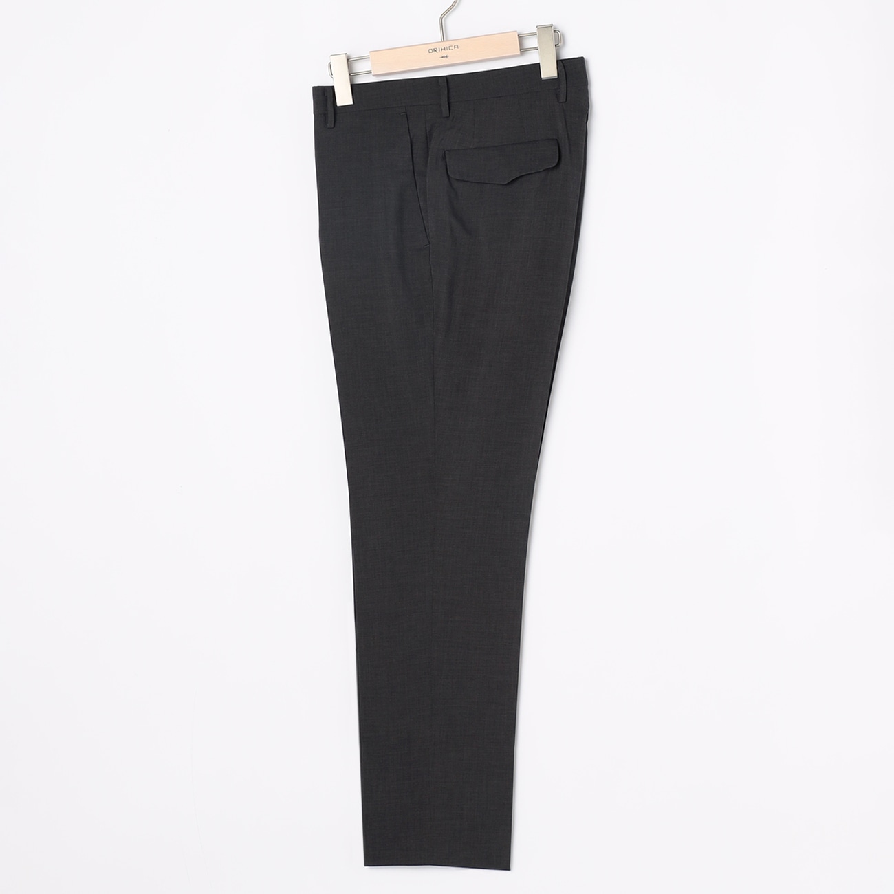 アウトレット]スマート ビズ パンツ（NON-IRON PANTS） 単品 無地 裾