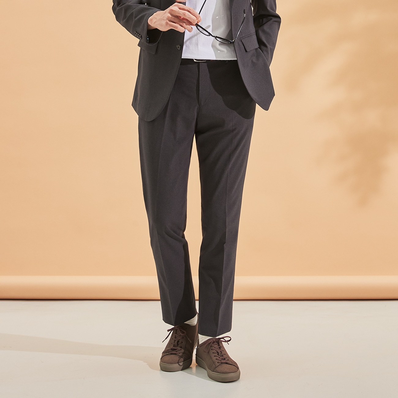 アウトレット]【WEB限定】スマートビズ セットアップ COOL スラックス