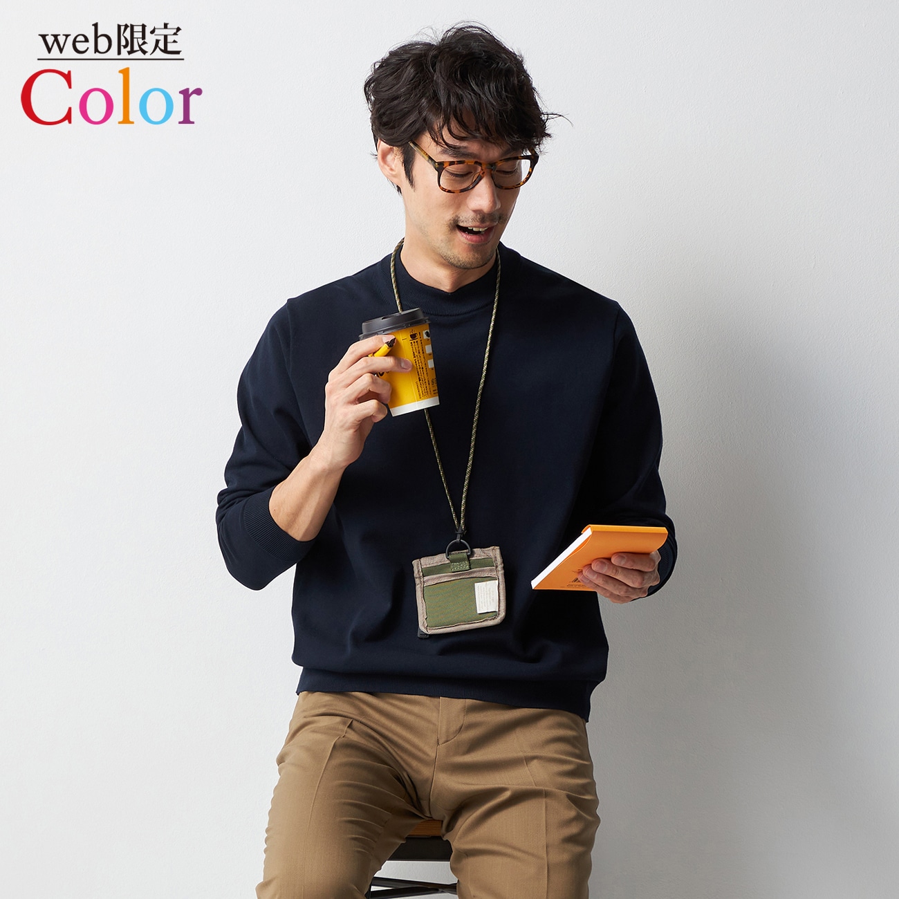 ビズニット（BIZ KNIT） ハイゲージモックネック|O66_66SPSM609