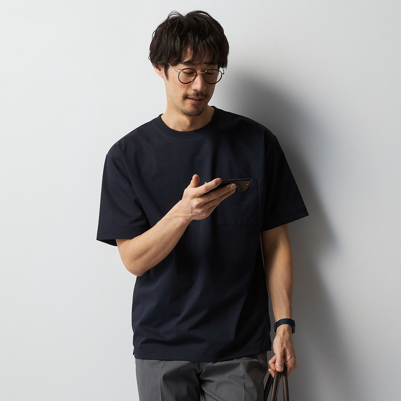 Begin公式WEB 4月掲載アイテム＞ビズT TECHDRY|O68_68SUSM634