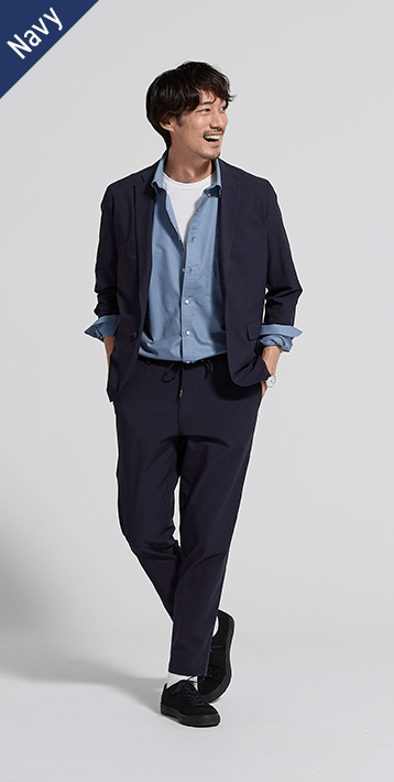 Active work suit Navy