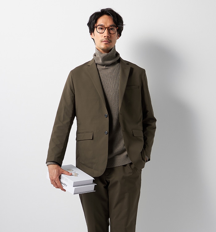 有名なブランド AOKI アクティブワークスーツ 紺