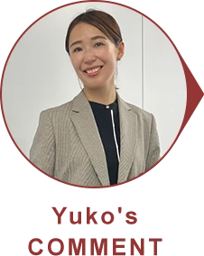 Yuko's COMMENT