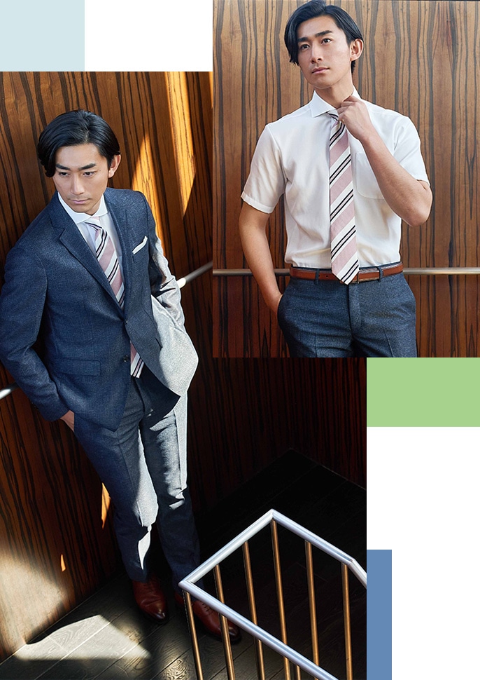 涼しいワイシャツ スーパークールノンアイロンシャツ 特集 Orihica公式サイト