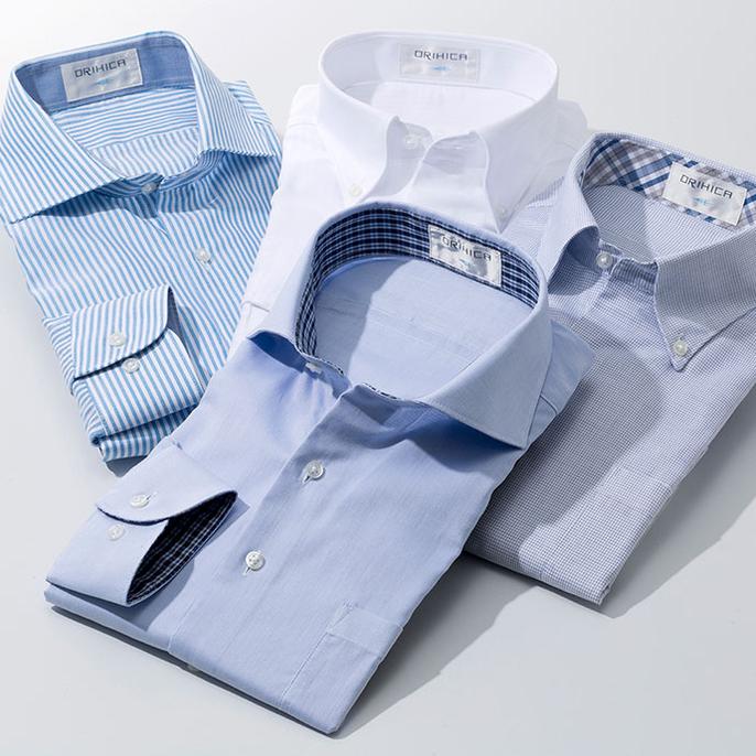 涼しいワイシャツ スーパークールノンアイロンシャツ 特集 Orihica公式サイト