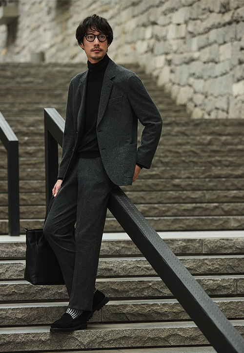 THE THIRD SUITS®尾州素材セットアップスーツ