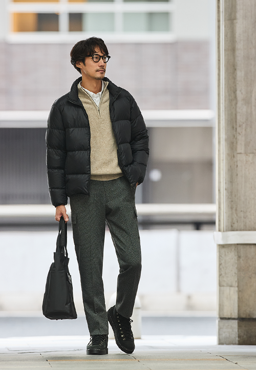 3WAYマウンテンパーカのインナーダウン