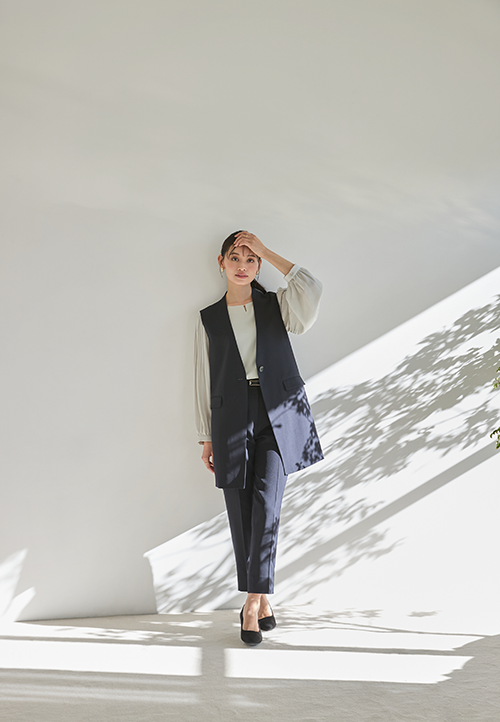 ロングジレのセットアップ