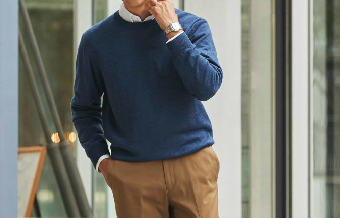 失敗しないメンズニットコーデ術！季節ごとの組み合わせ方からトレンドまで着こなしのコツを解説