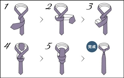 ネクタイの結び方ひとつで印象が変わる お勧めの結び方 Orihica