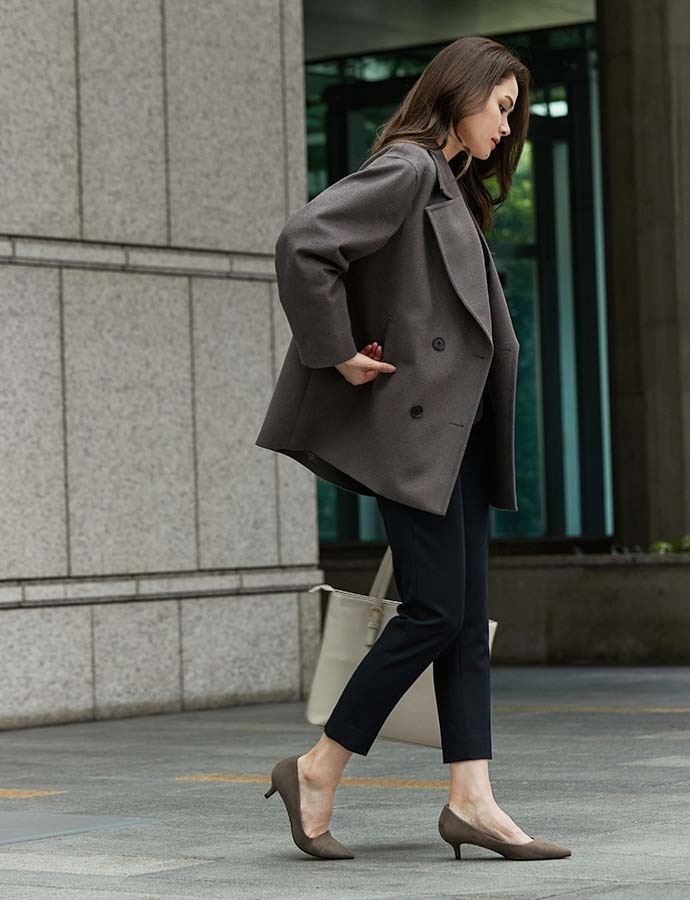 Wool pea coat