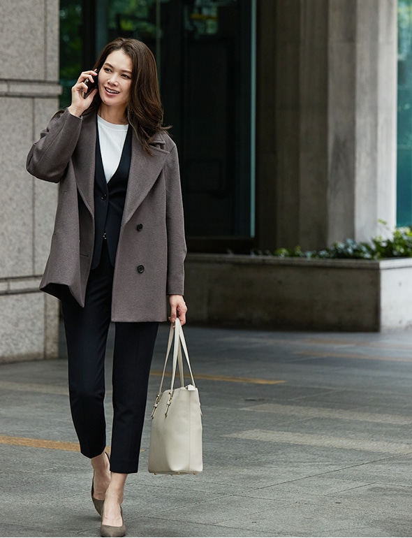 Wool pea coat