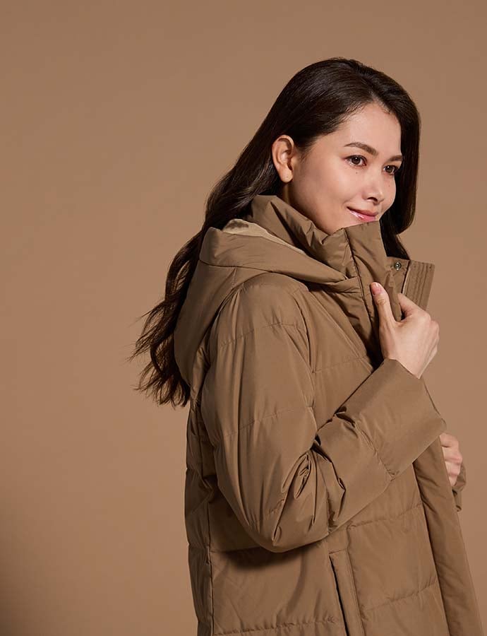 Down coat