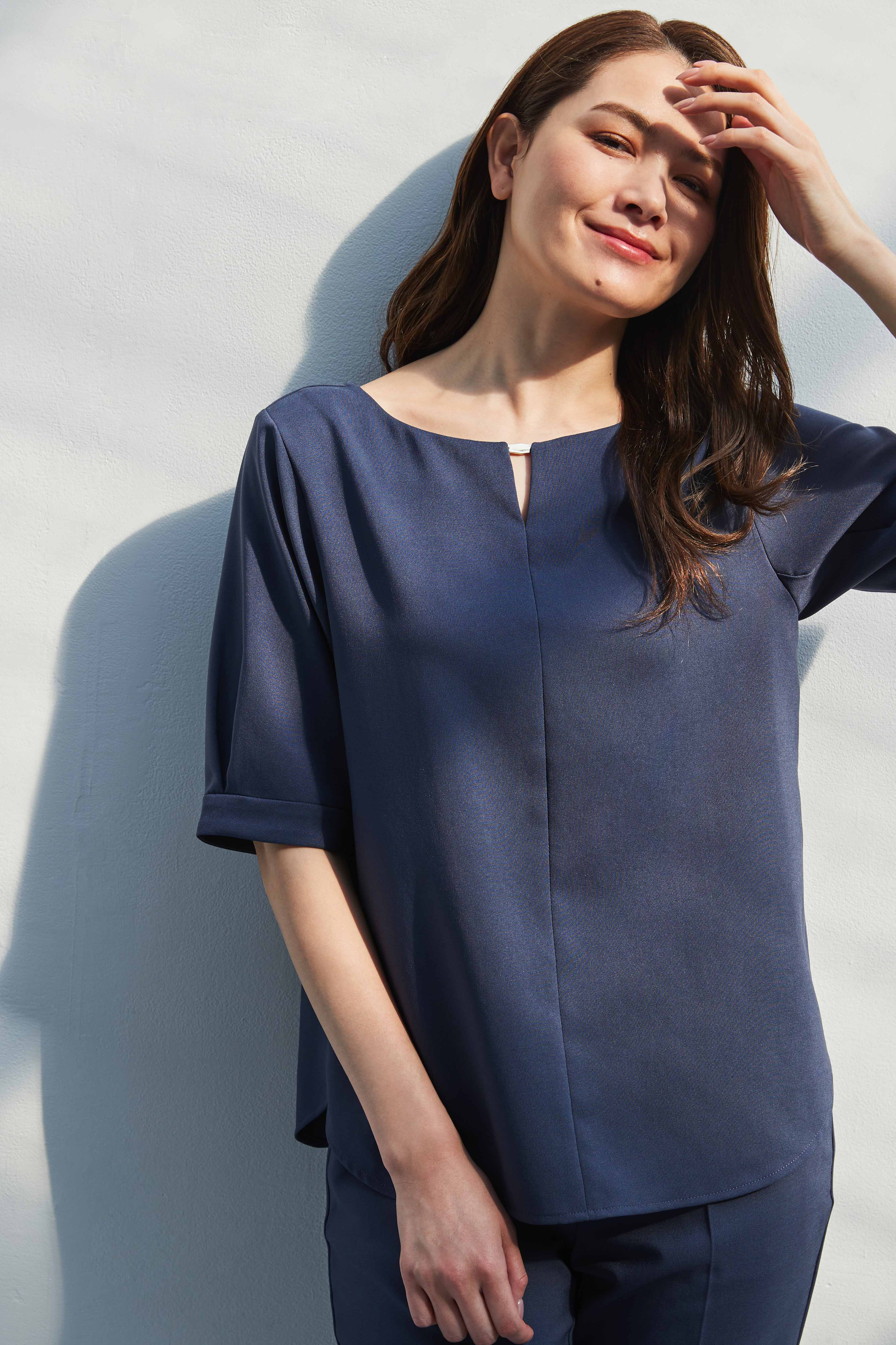 Comfy 'rakuchin' blouse 2 piece sets