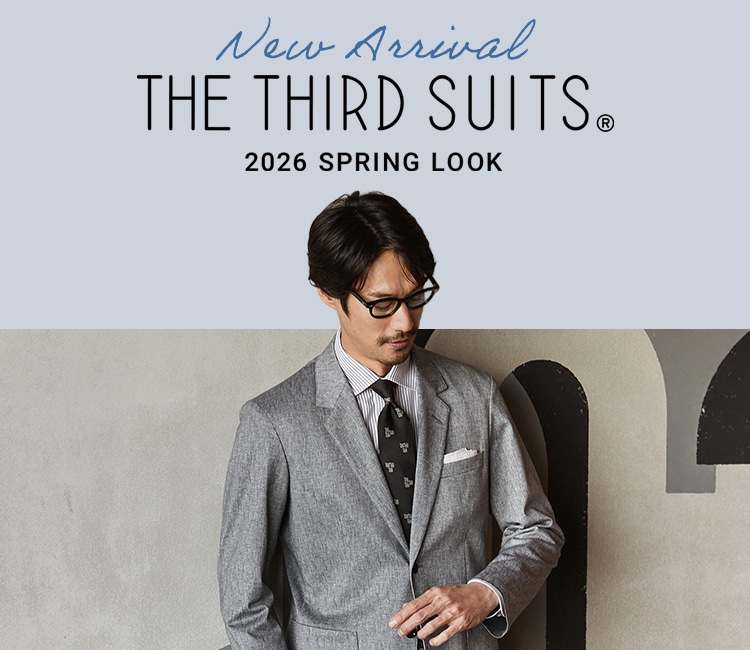メンズ春のサードスーツ