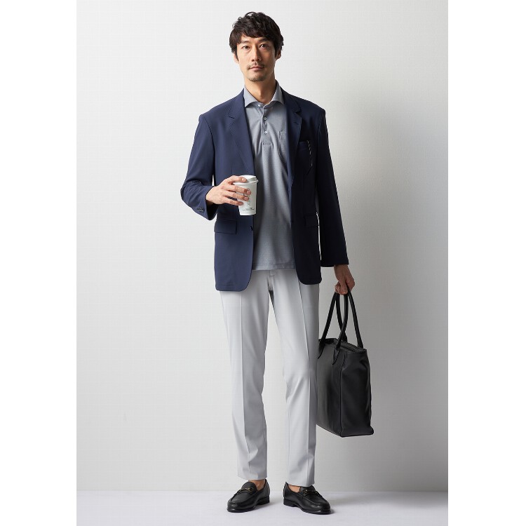 THE THIRD SUITS（BIZSPO）ジャケット 単品 織柄無地