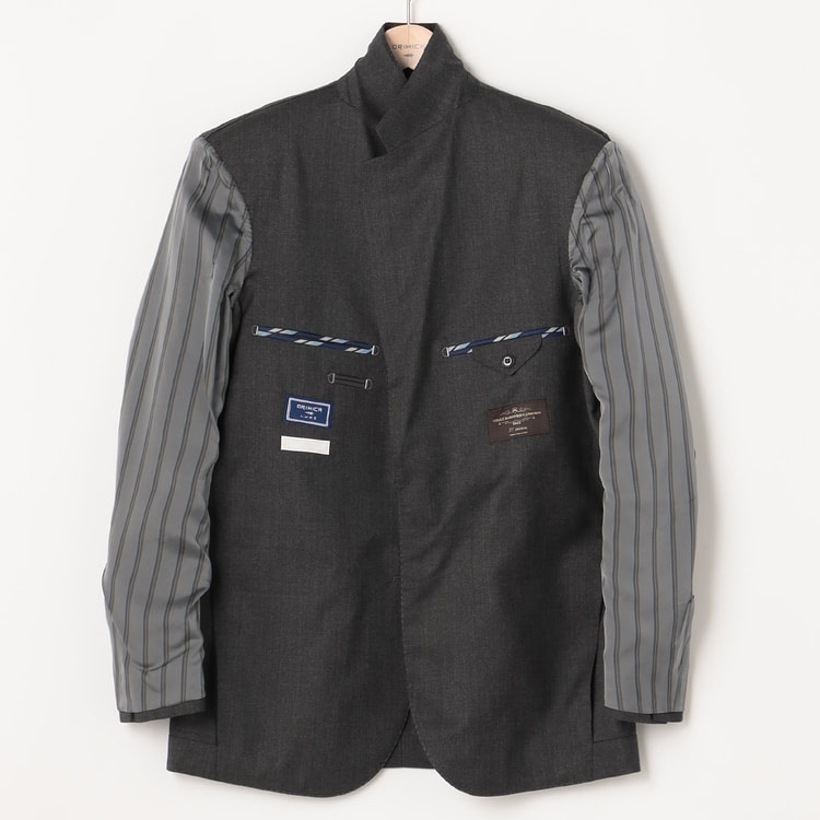 TIE YOUR TIEモデルスーツ LUXE CANONICO 3つボタン段返り