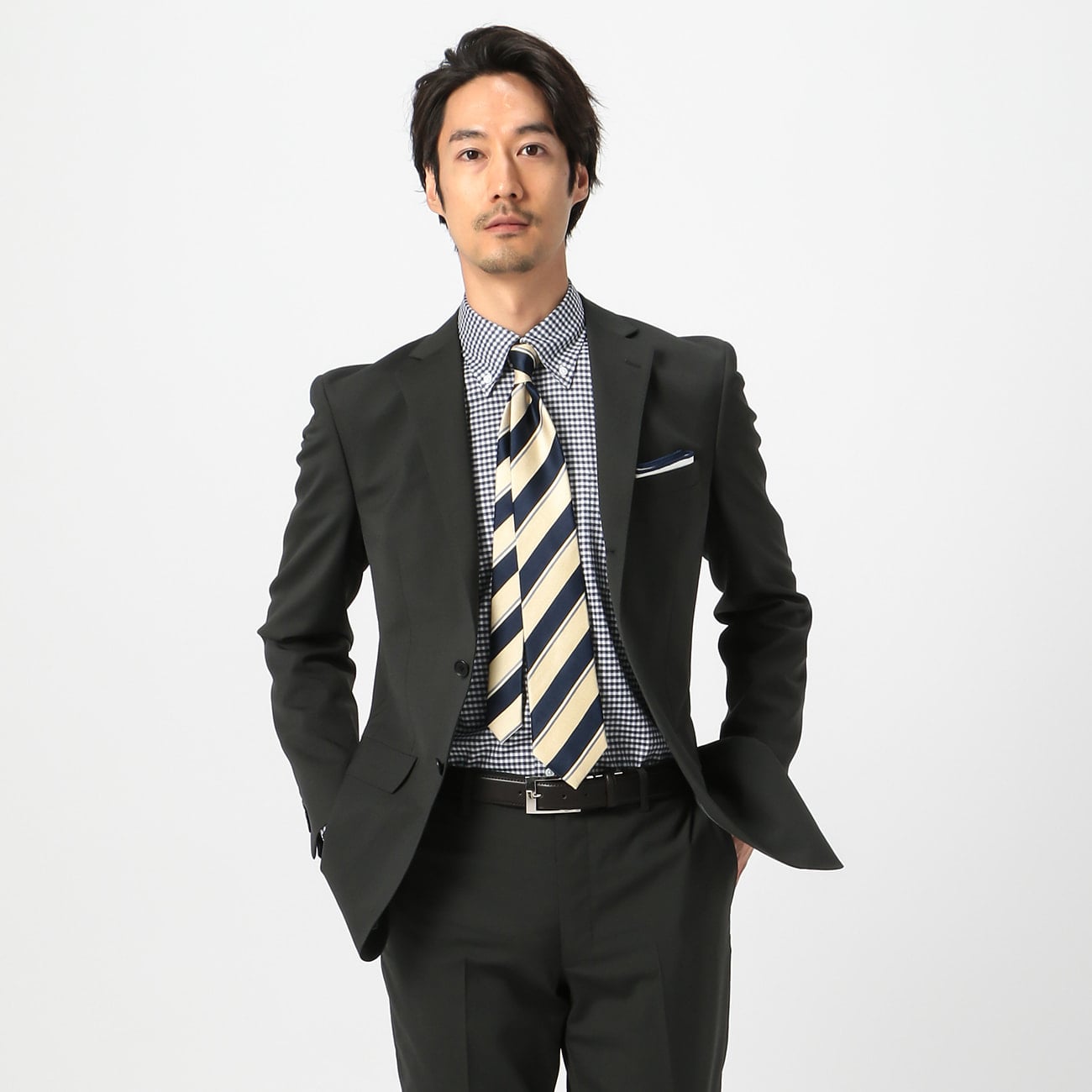 ノンアイロン ウォッシャブル ストレッチスーツ カーキ 無地 夏 O41 Sf2d2111 Orihica 公式通販