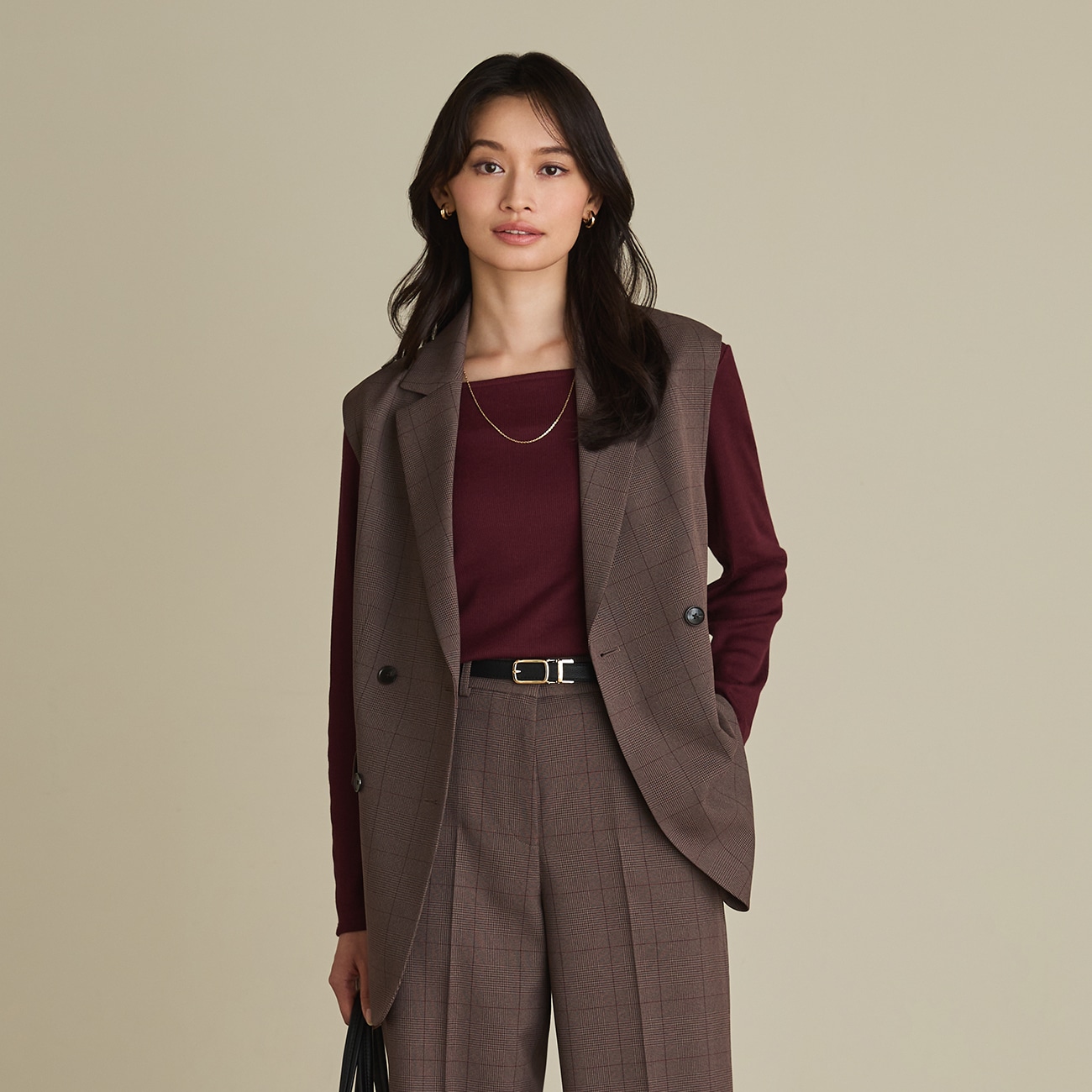 THE THIRD SUITS ジレ チェック