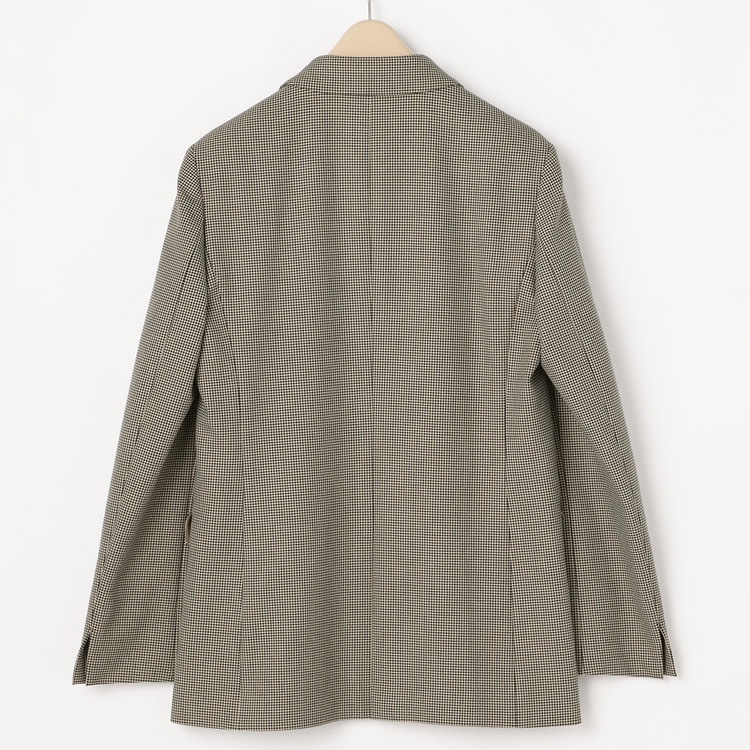 Supreme シュプリーム 20AW Houndstooth Logos Snap Front Jacket 千鳥柄 ジャケット ネイビー系  L【中古】