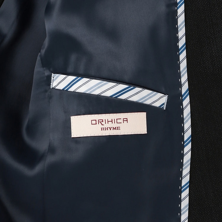 アウトレット]プレミアムストレッチ グレー REDAピン無地 ジャケット  