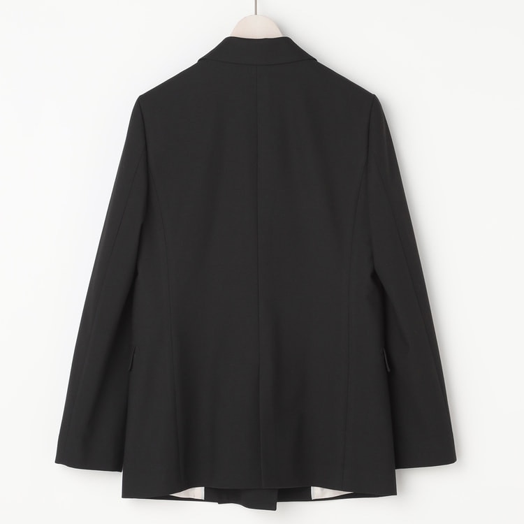 CLASSY.コラボ THE 3rd SUITS 黒オックス ダブルジャケット 