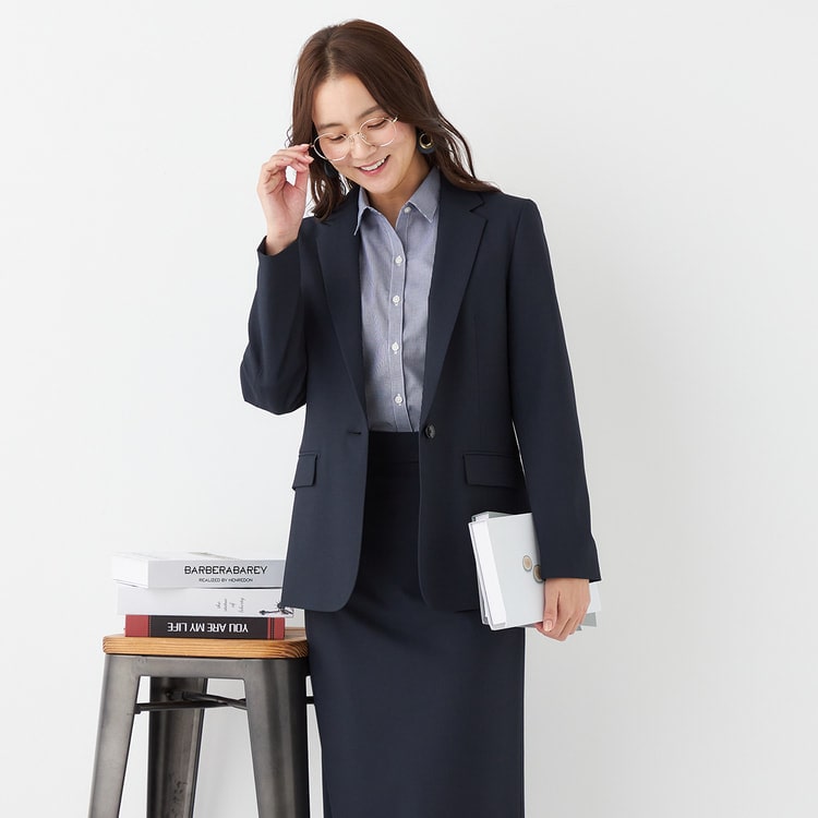 THE THIRD SUITS ロングジャケット 織柄|O42_G251H547 - ORIHICA