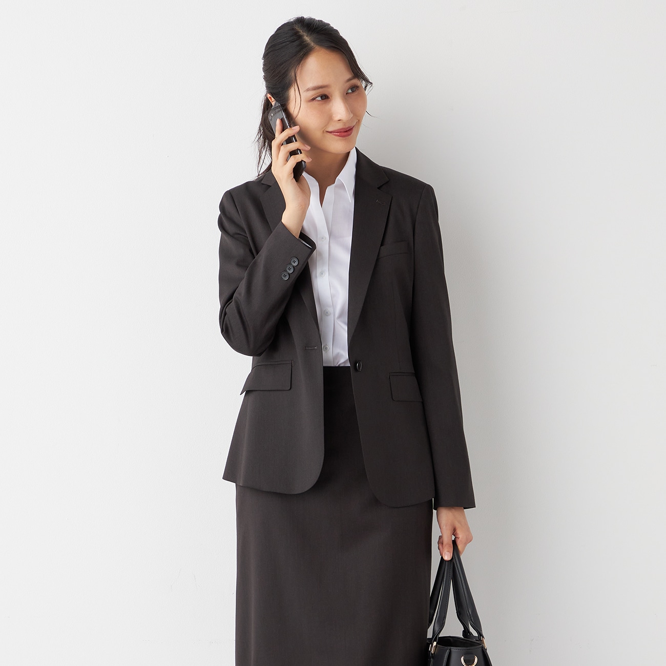 ORIHICA　LUXE ノッチジャケット 無地 REDA