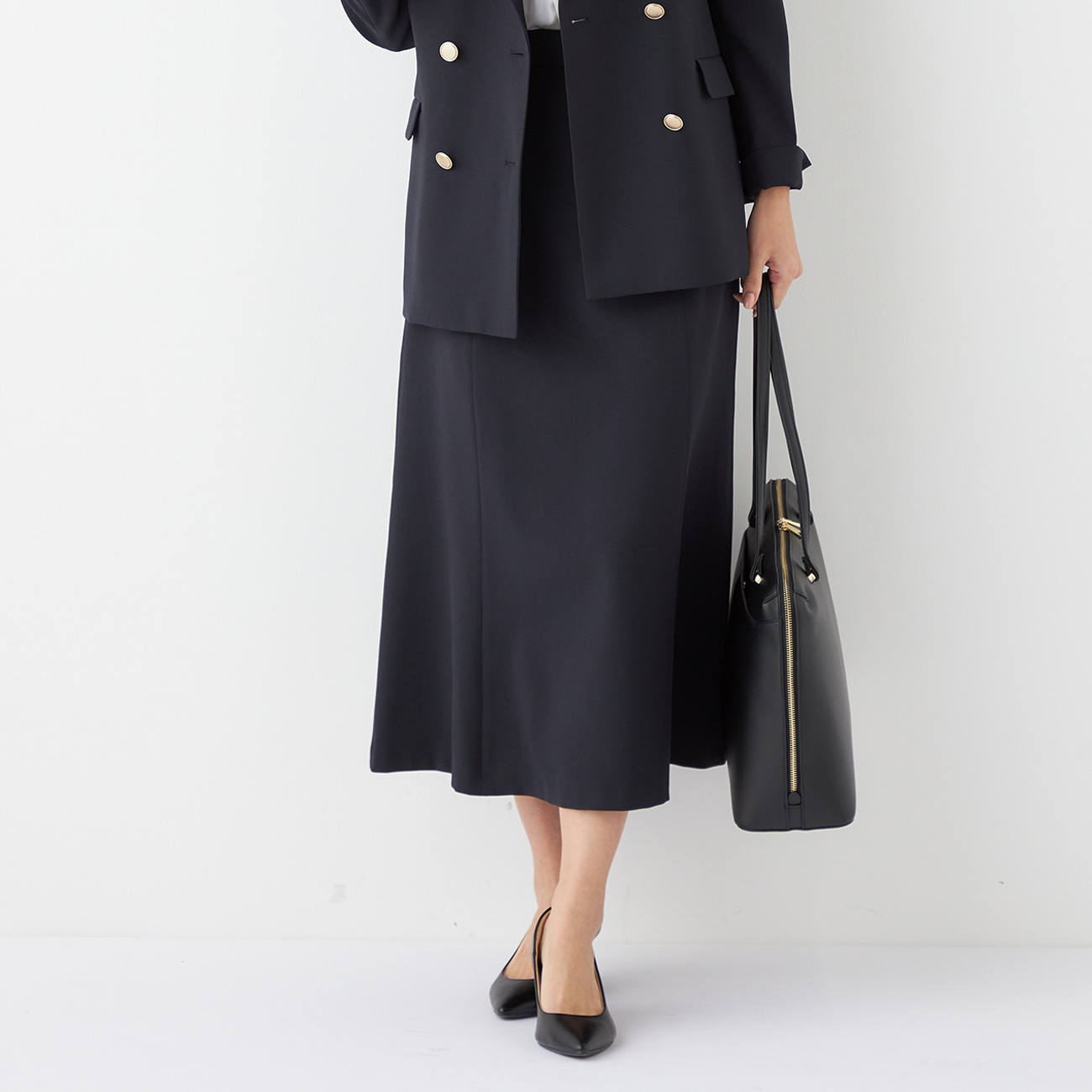 THE THIRD SUITS ロングフレアスカート リランチェ|O43_9251869