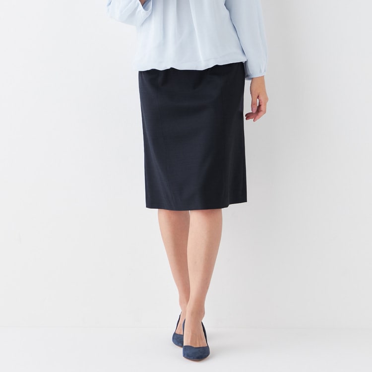 ORIHICA LUXE セミタイトスカート REDA ピンチェック ORIHICA LUXE セミタイトスカート REDA ピンチェック