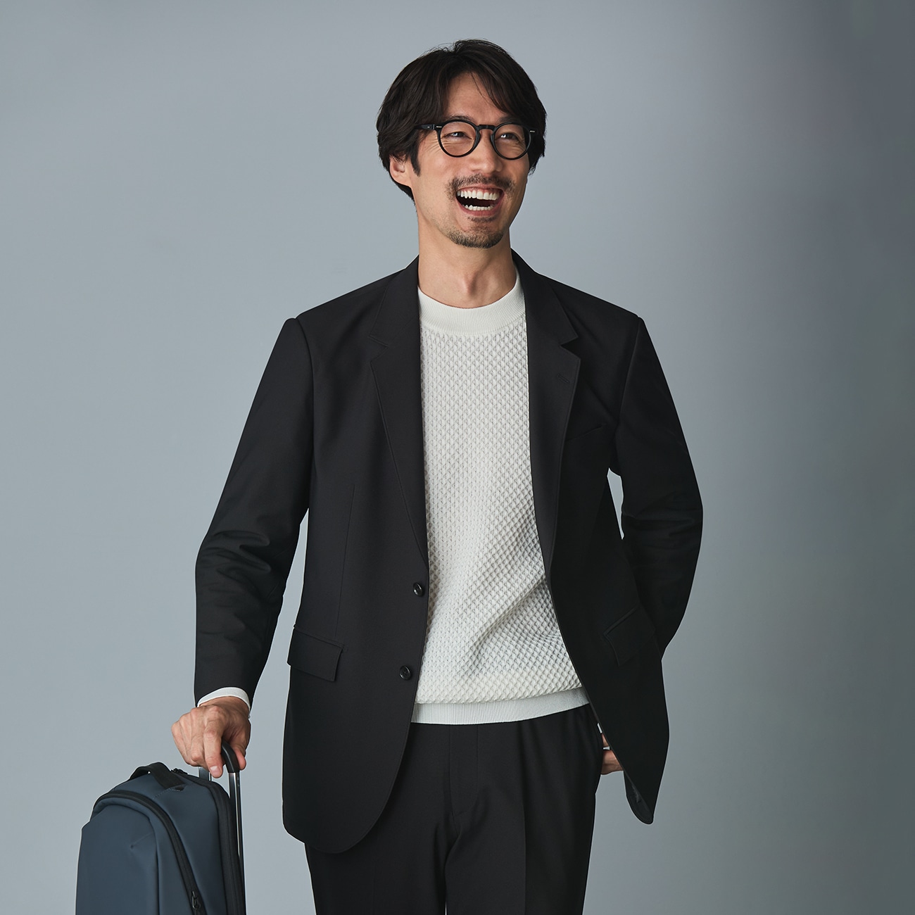 BIZSPOセットアップジャケット 無地
