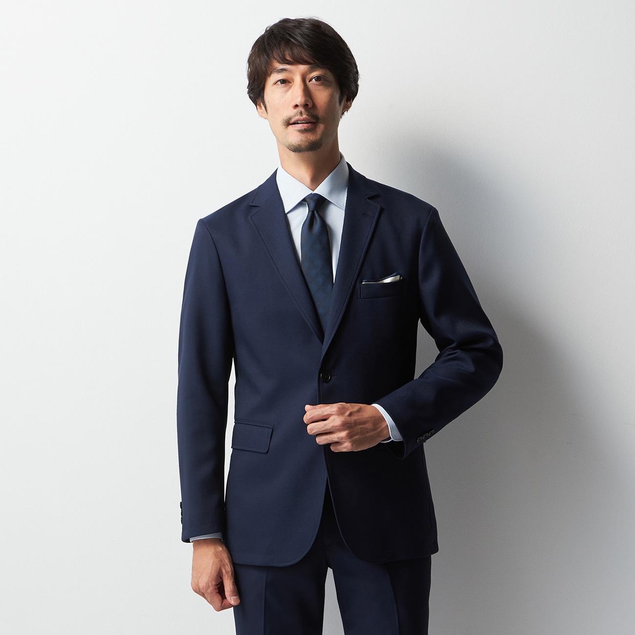 スマート ビズ セットアップ ジャケット 無地|O45_5AM5S9 - ORIHICA