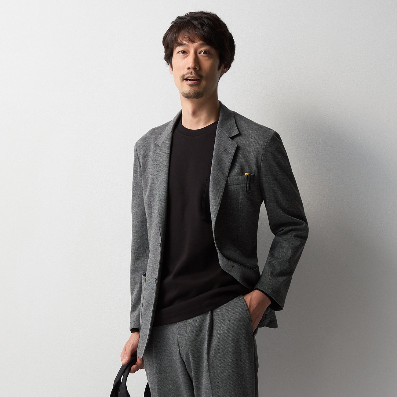 THE THIRD SUITS ジャケット ジャージ無地