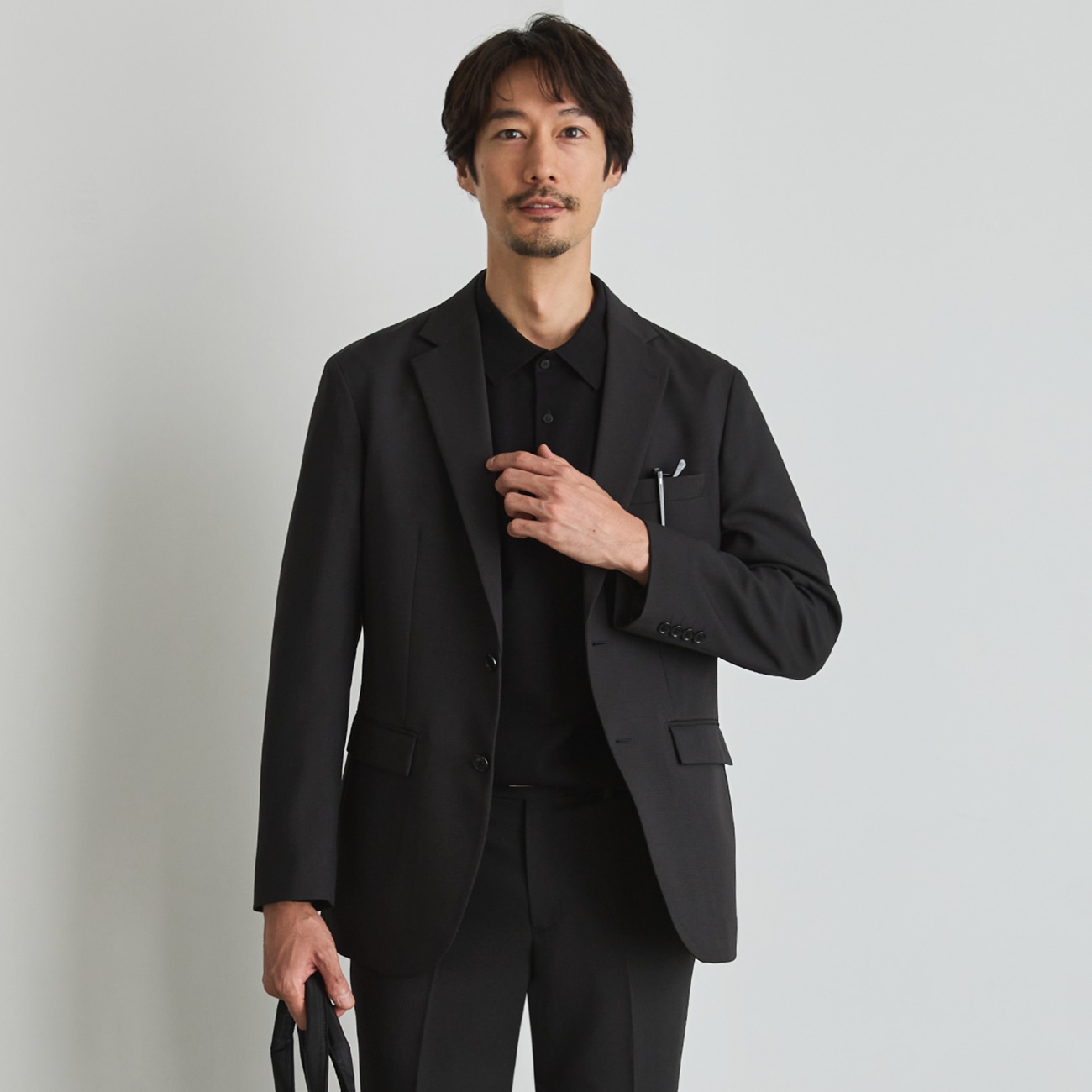 スマート ビズ セットアップ ジャケット 千鳥