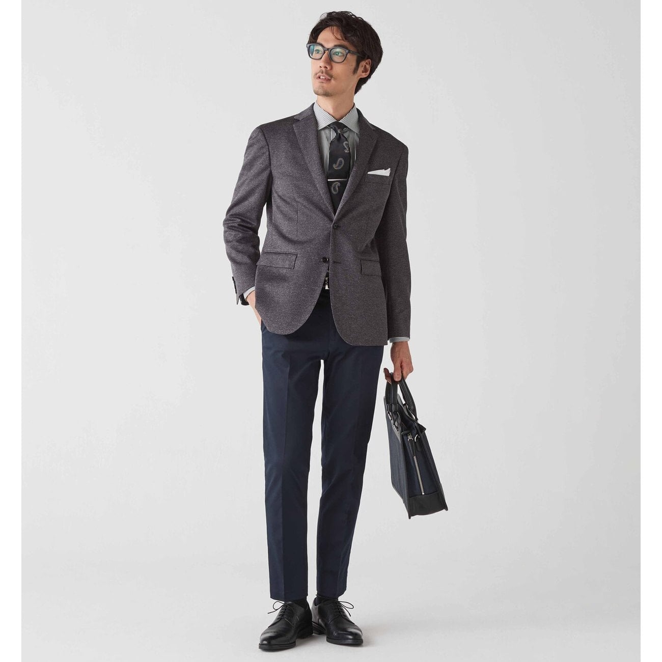 The 3rd Suits 洗えるストレッチ グレーニット バーズアイ ジャケット 秋冬 セットアップ着用可 O45 5atk21r11 Orihica 公式通販