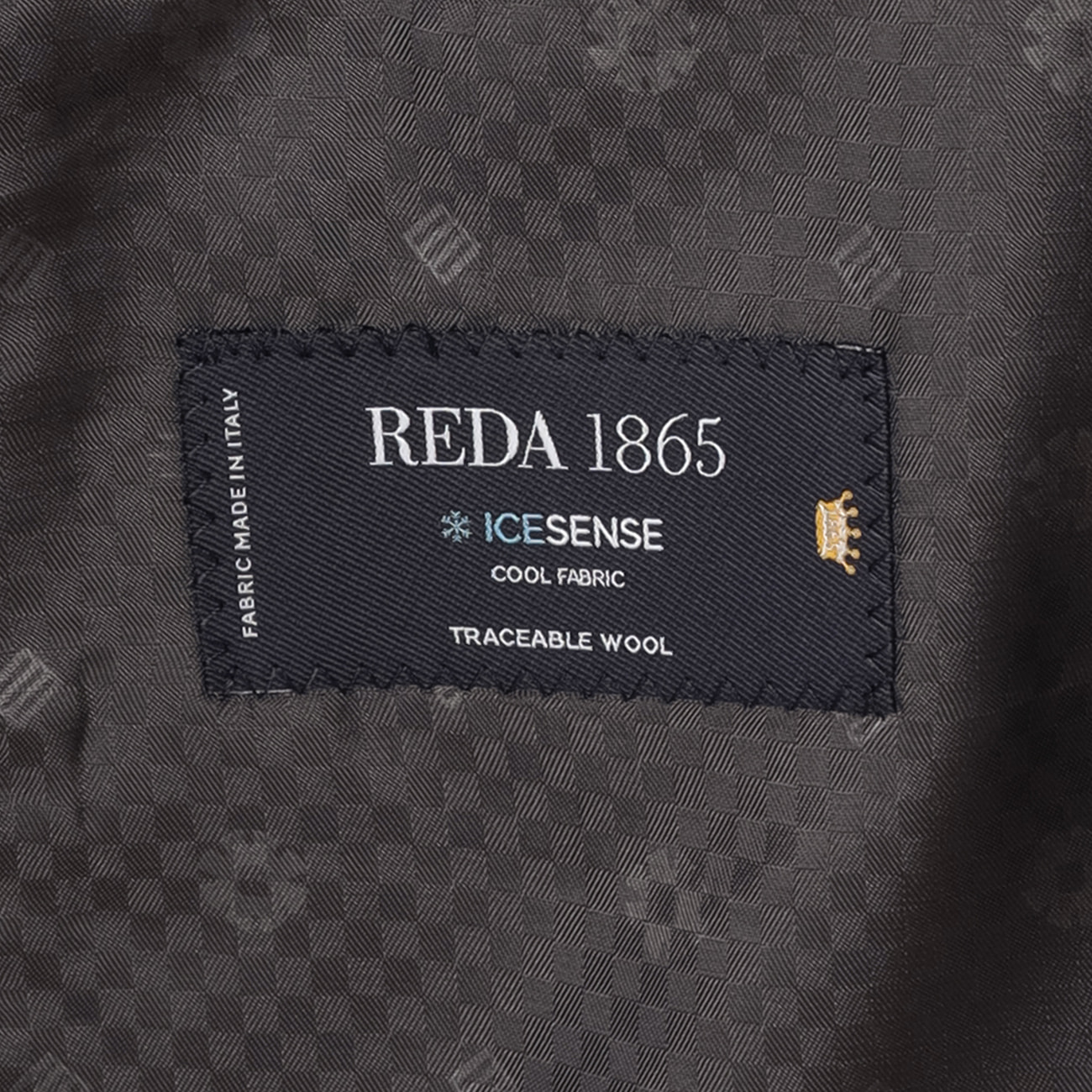 LUXE/スマートビズジャケット REDA 紺チェック|O45_5HAN23T37A