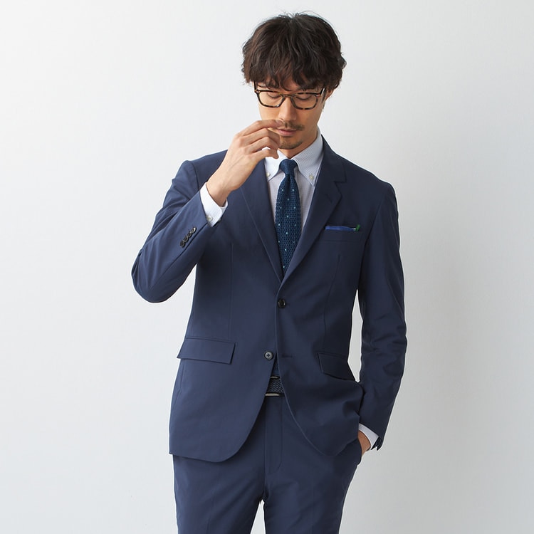 THE 3rd SUITS（2WAYストレッチ）ジャケット 紺無地 10month 