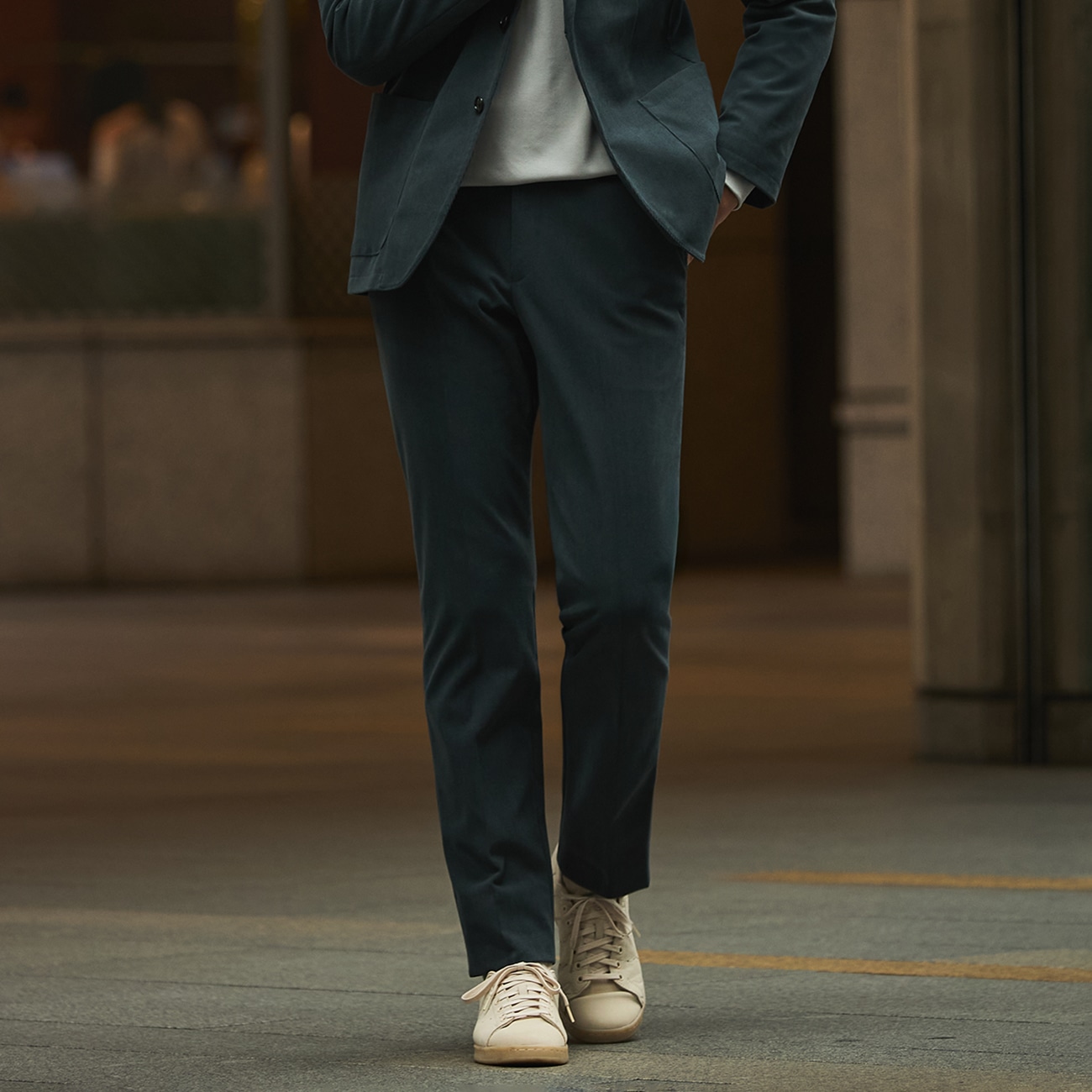 THE THIRD SUITS スラックス コーデュロイ 裾上げ済み