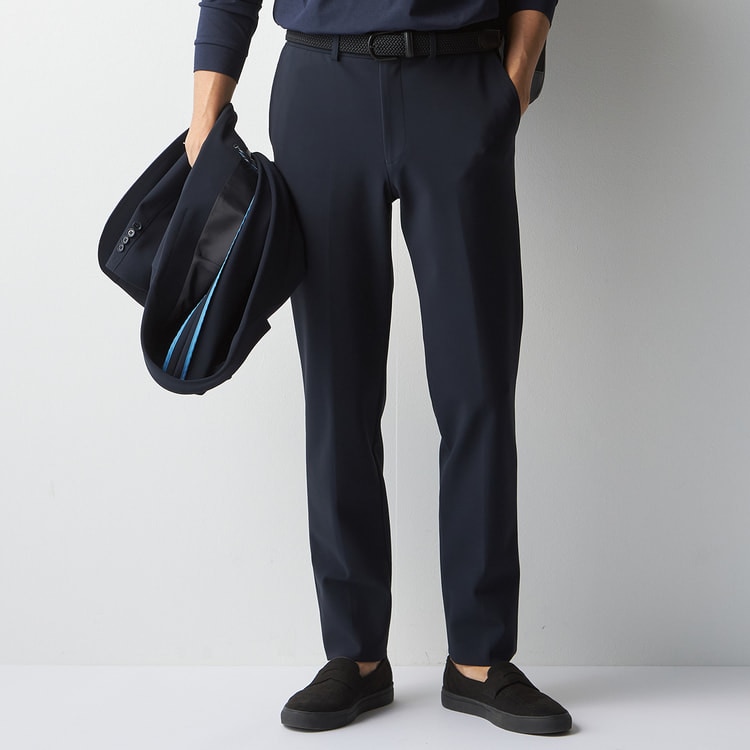 THE THIRD SUITS(BIZSPO)スラックス 無地 裾上げ済み