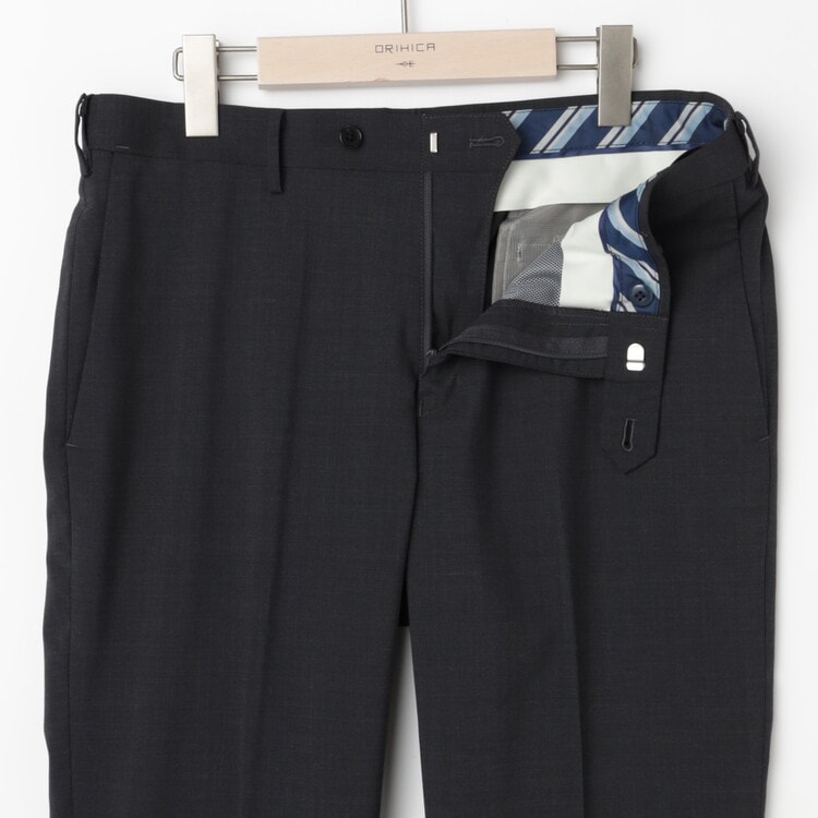 スマート ビズ パンツ（NON-IRON PANTS） 単品 黒無地 裾上げ