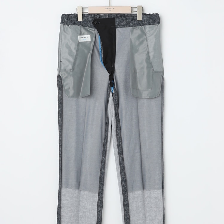 WEB限定】THE 3rd SUITS（COOL） スラックス 高通気 無地 裾上げ