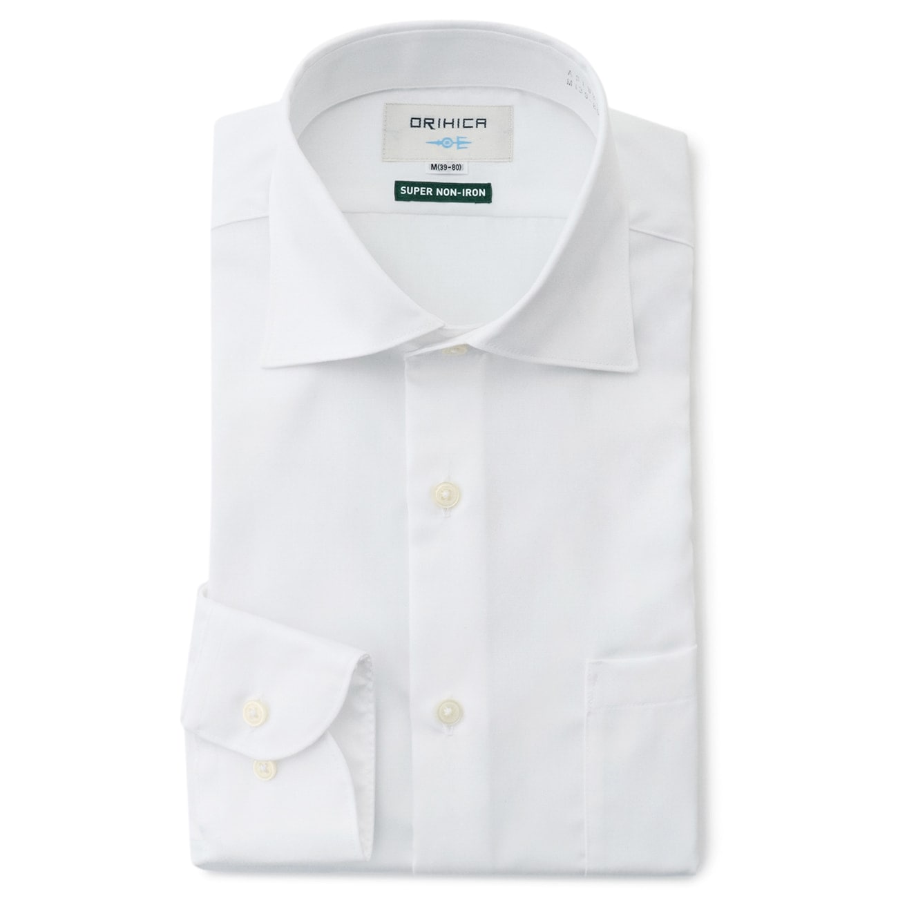 正規店通販 オリヒカ スーパーノンアイロンワイシャツ 半袖 Mサイズ7枚セット BHMsg-m76738421024 