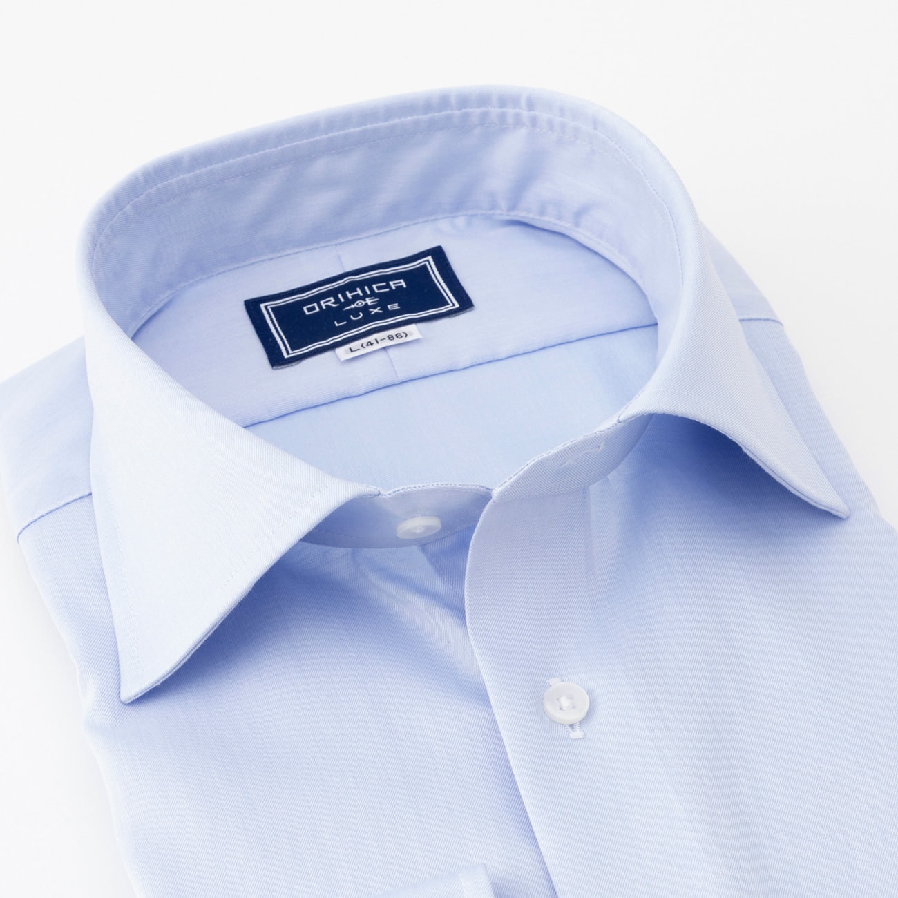 LUXEラインシャツ ワイドカラー|O49_FTLW5313 - ORIHICA 公式通販